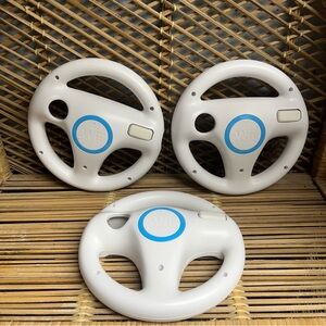 3Mario Kart Racing Steering Wheel Nintendo Wii Remote Controller